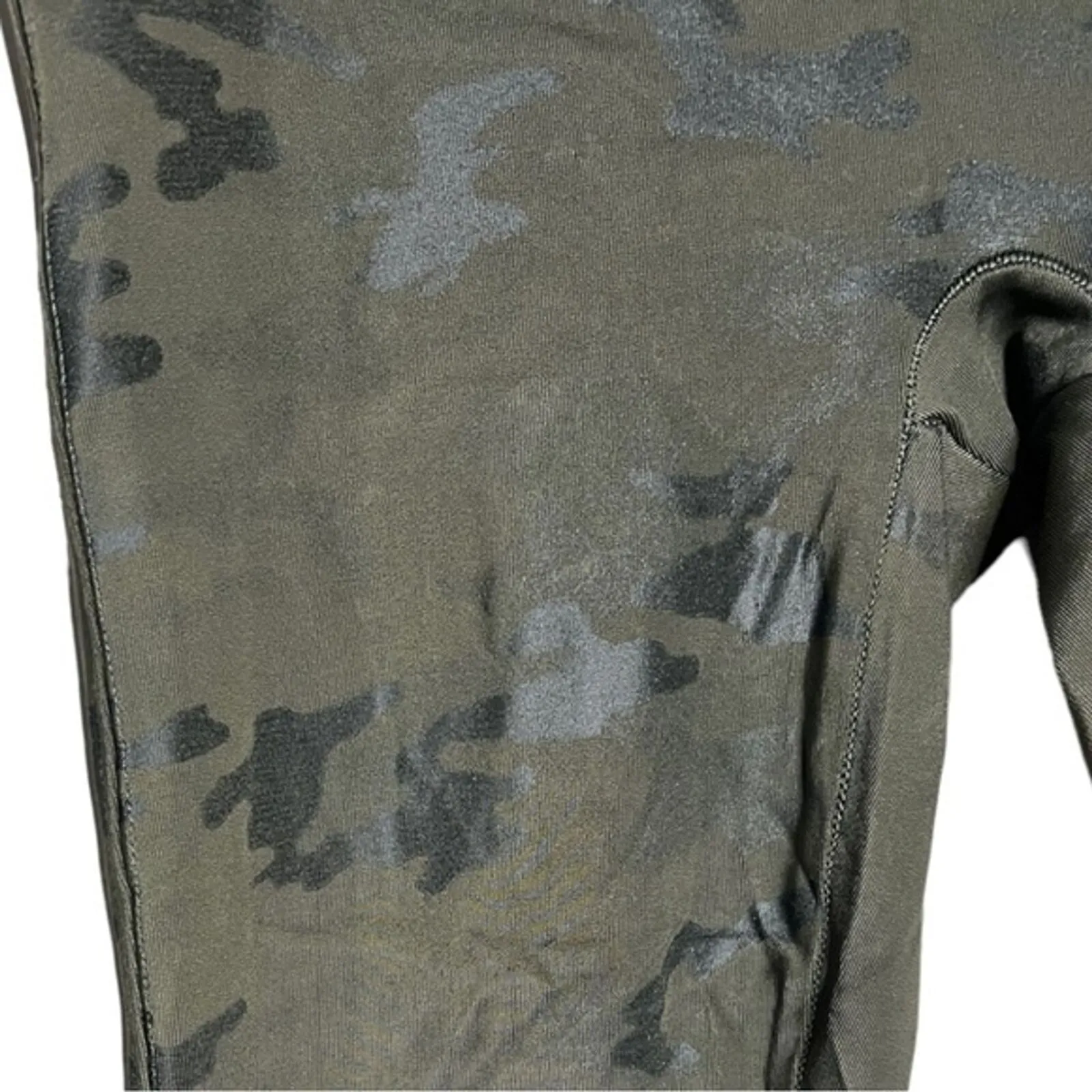 Spanx Pants Womens XS‎ Legging Green Camo High Gloss Power Waistband Edgy Rocker - Image 5