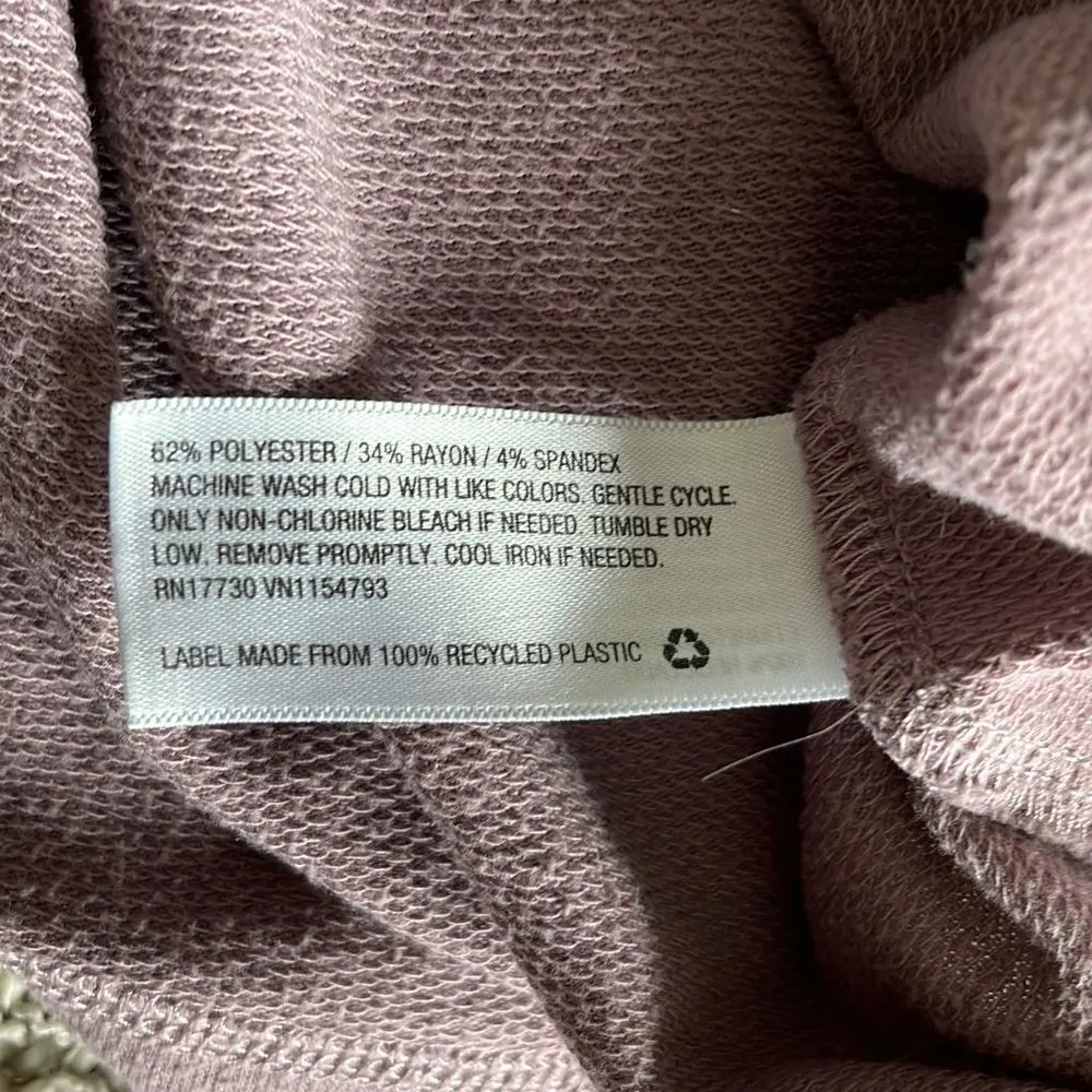 Mossimo & Co. Women’s Hooded Sweatshirt. Size XL Lavender Color Purple - Image 6