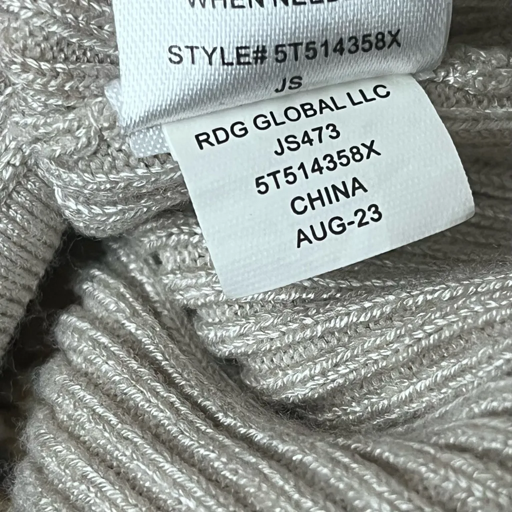 Freshmen 1996 Ribbed Knit Maxi Sweater Dress Women’s Long Sleeve Bodycon XS - Image 7