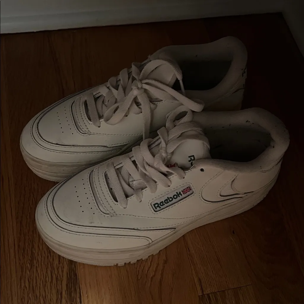 Reebok Women's Club C Extra Platform Sneakers - Image 7