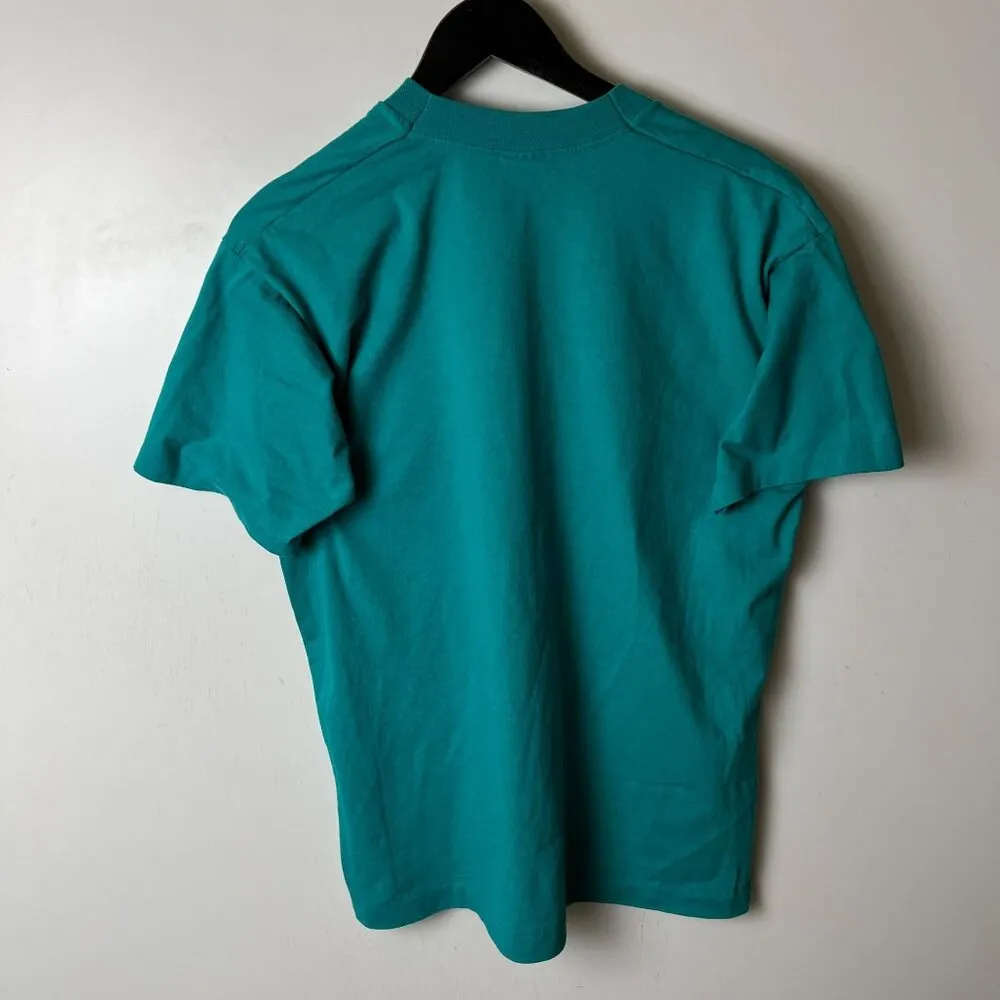 Trinity Presbyterian Church T Shirt Vintage 90s Medium M Blue Graphic Tee Size L - Image 3