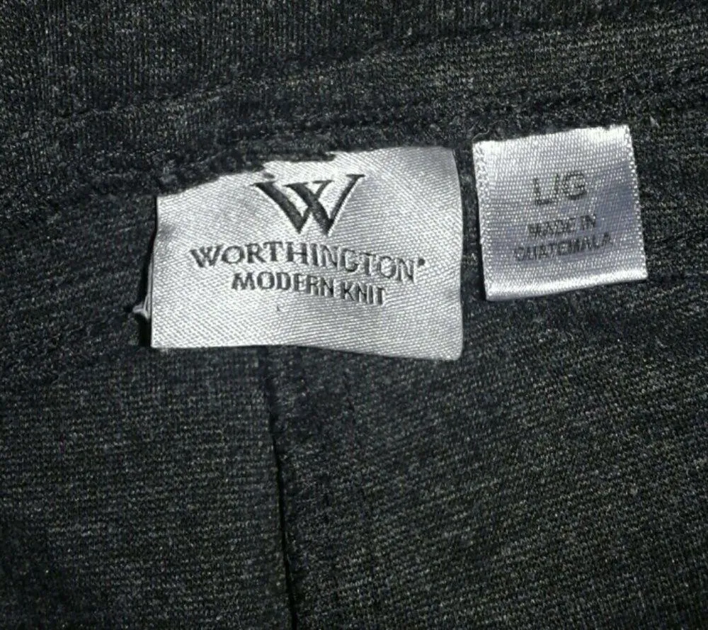 Worthington Modern Fit Gray Pants - Image 4