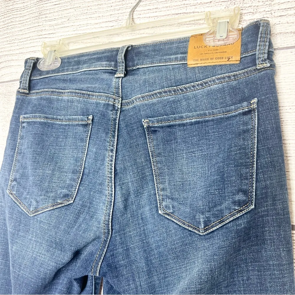 Lucky Brand Hayden Skinny Jeans Size 4/27 Medium Wash - Image 9