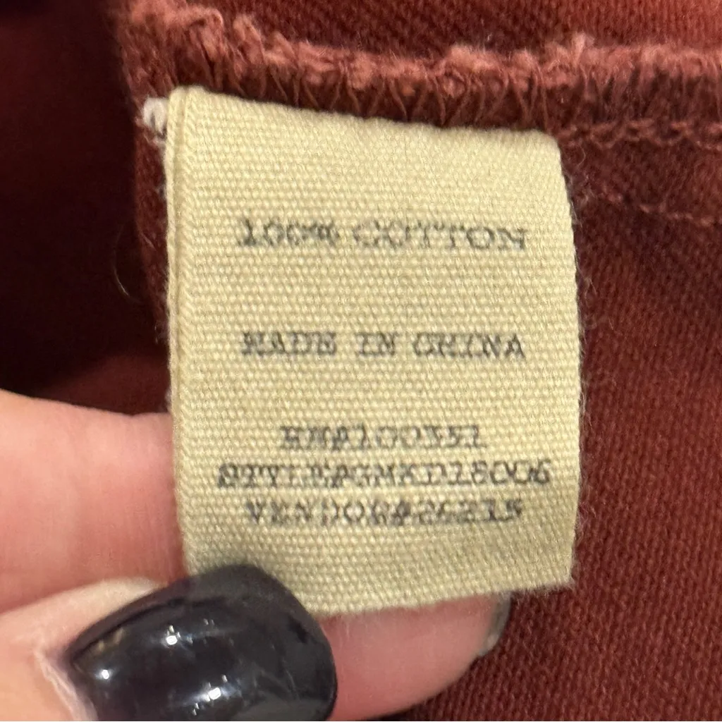 Vest Gimmicks by BKE bohemian Vest Paisley Back Size med NWOT - Image 9