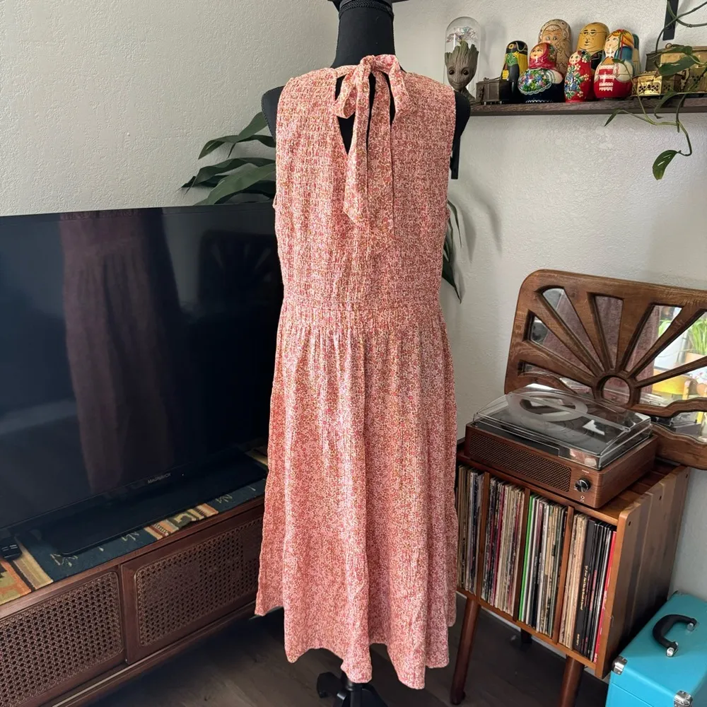 NWT Wonderly Ditsy Floral Smocked Bodice Tiered Sundress - Image 5