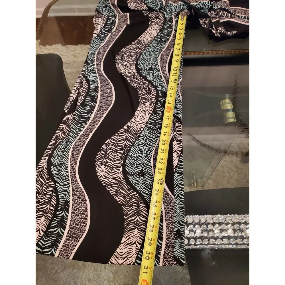 Cato Women's Polyester Mid Rise Wide Legs Comfort Waist Palazzo Pant Size S - Image 10