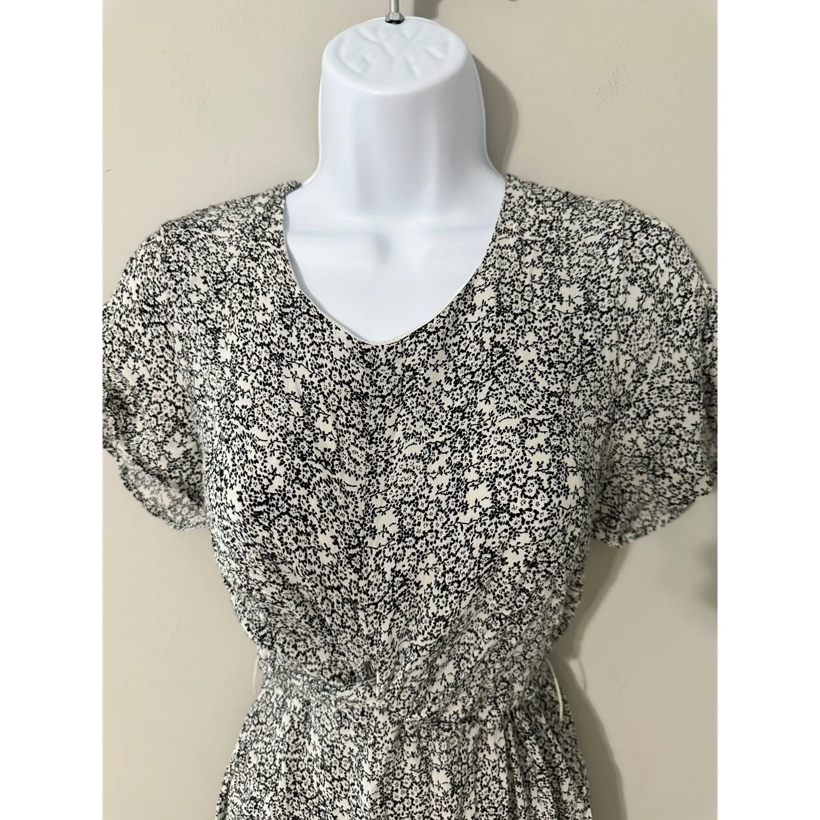 RIPE MATERNITY NURSING POSTPARTUM AMELIE DRESS FLUTTER SLEEVE EUC SIZE M Size M - Image 7