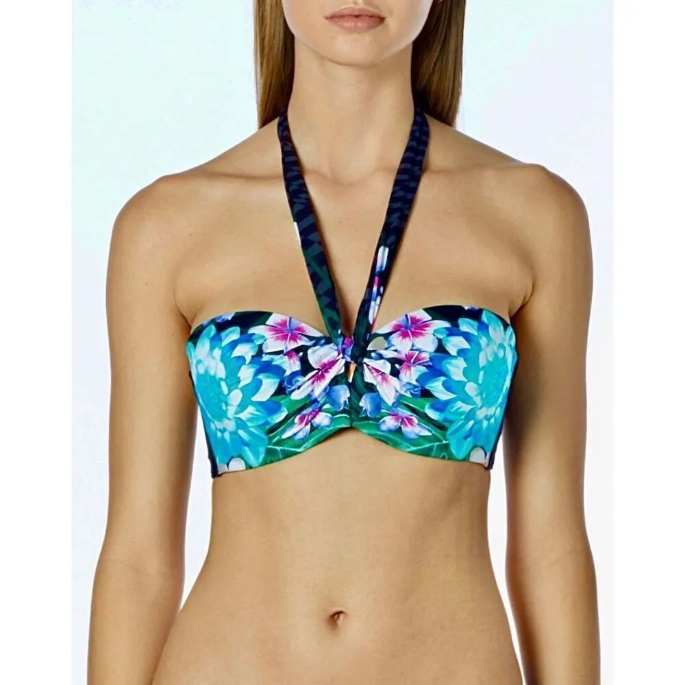 New. Coco Reef 5-way black bikini top. 36/38C - Image 8