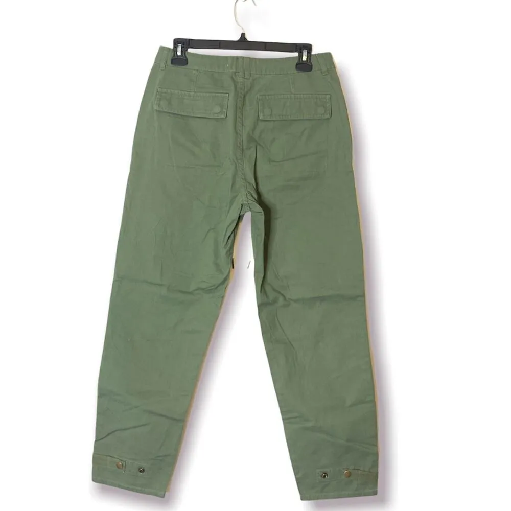 NWT Pistola Pamela high rise utility green field pants high rise sz 27 - Image 4
