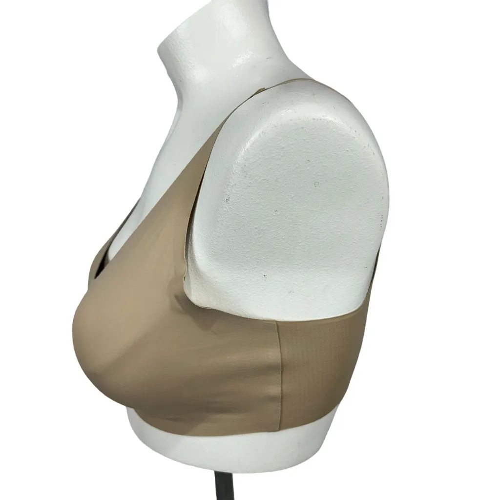 Maurices Women's Beige Stretch Nylon & Spandex Bra Size L - Image 2