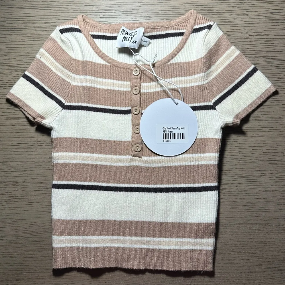 Orla Short Sleeve Top Multi - Image 8