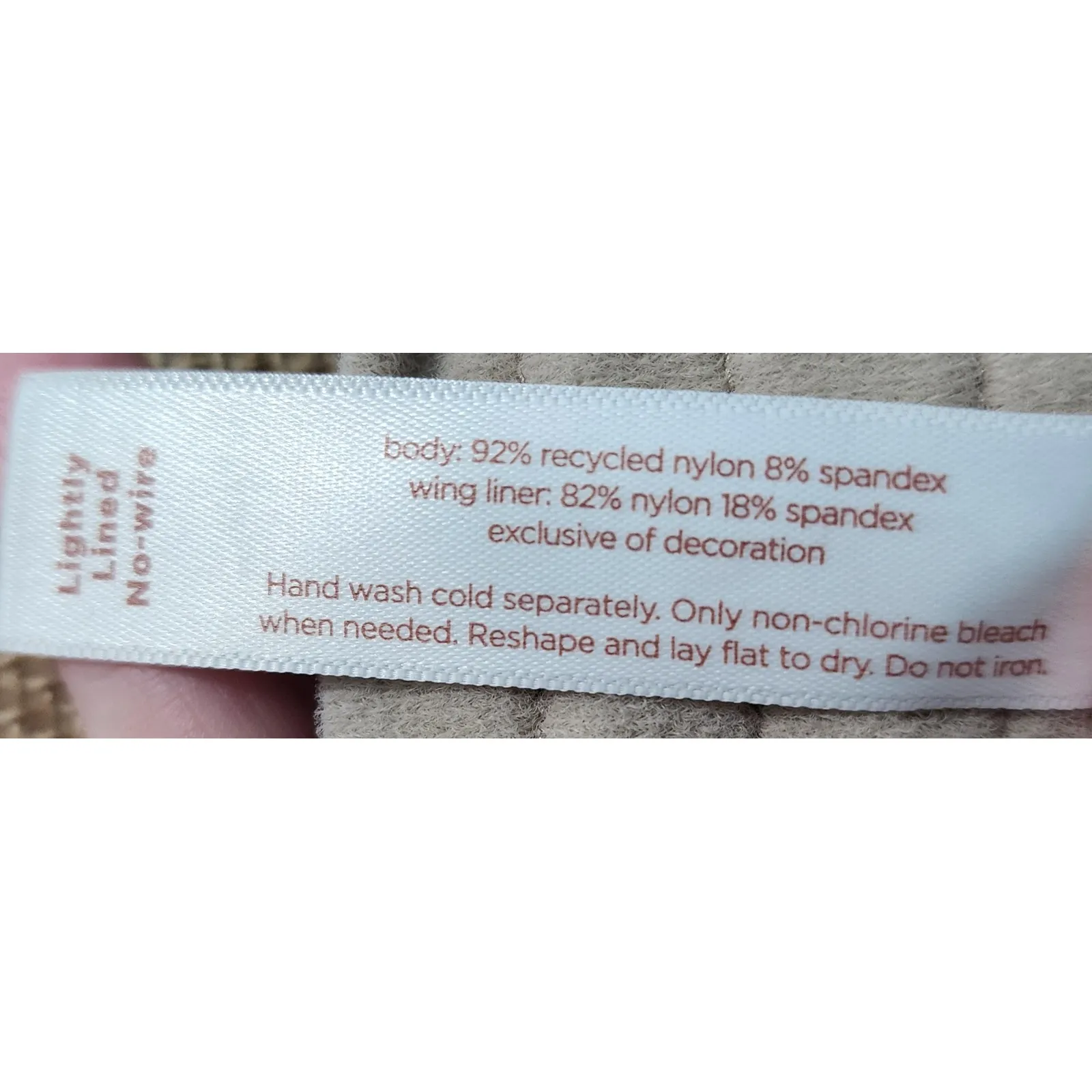 Cacique  38H Lightly Lined No Wire Full Coverage Floral Print Bra - Image 5