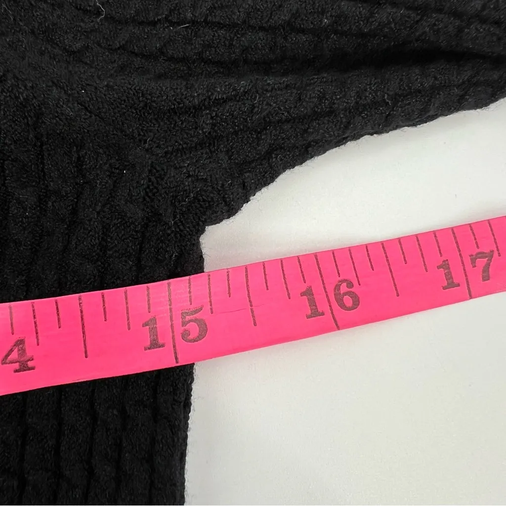 MM LaFleur The Thelma Top Micro Knit black sz M - Image 6