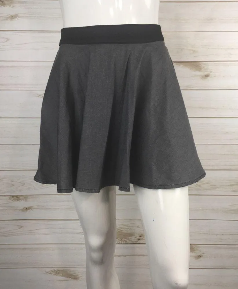 Guess Denim Mini Circle Skater Skirt - Image 6