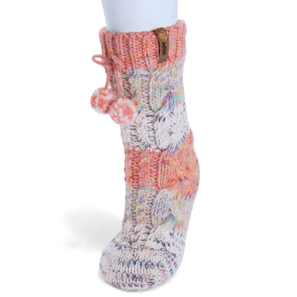 MUK Luks Luxe Collection Novelty Tall Space Dye Cottage Socks Size 6 - Image 3
