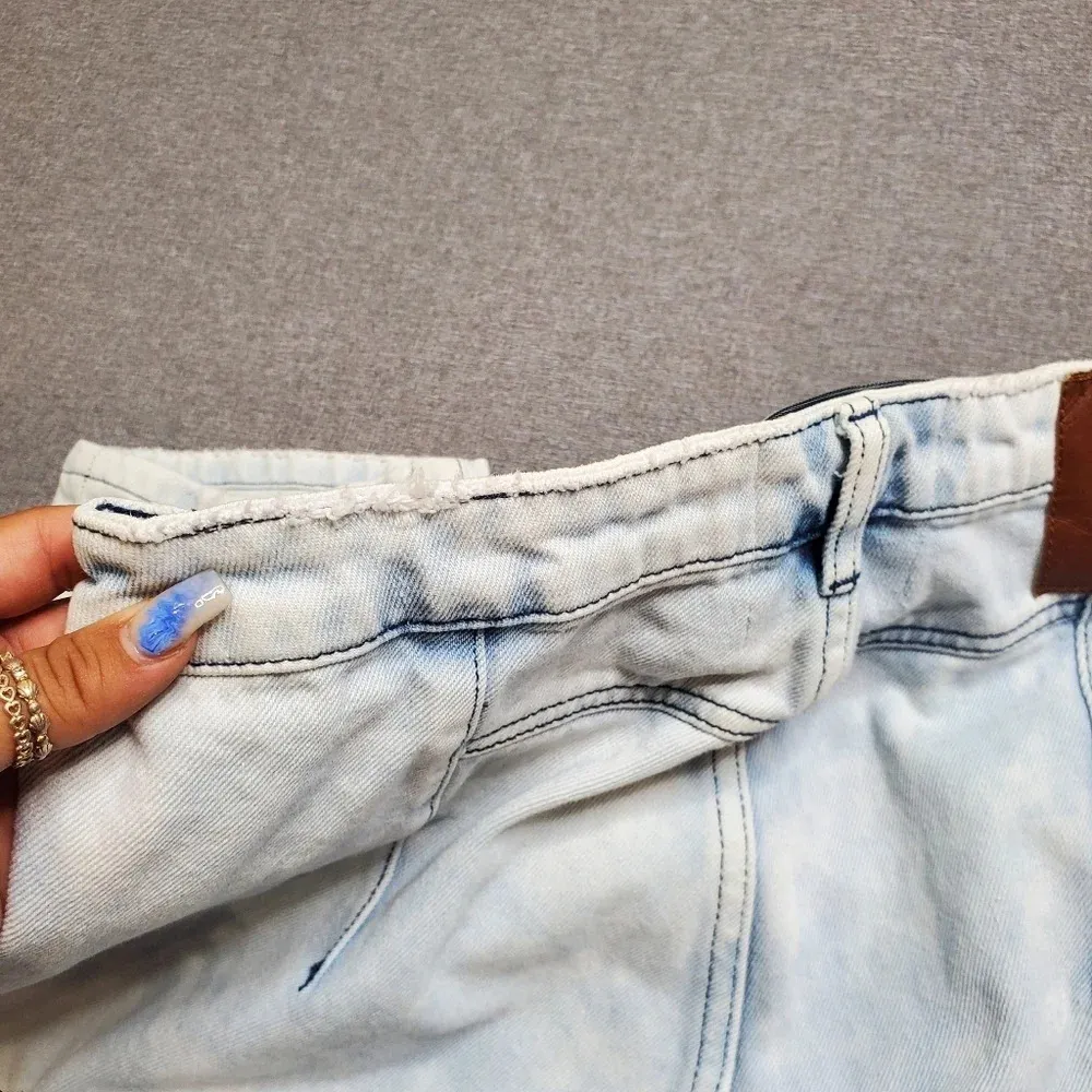 One Teaspoon Streetwalkers High Waist Straight Leg Trouser Denim Jeans - Kansas - Image 9