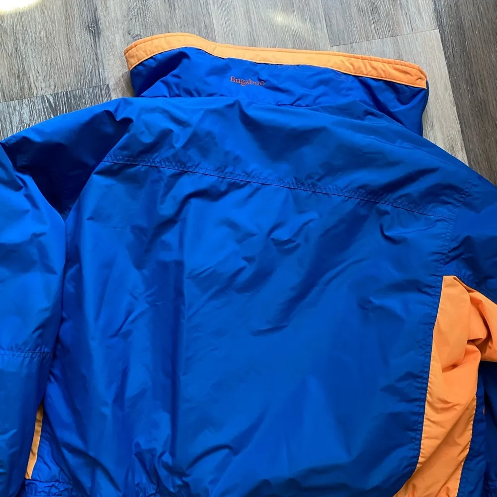 Columbia Vintage ‘90s Bugaboo Blue and Orange Winter Jacket with Fleece‎ Size XL - Image 8