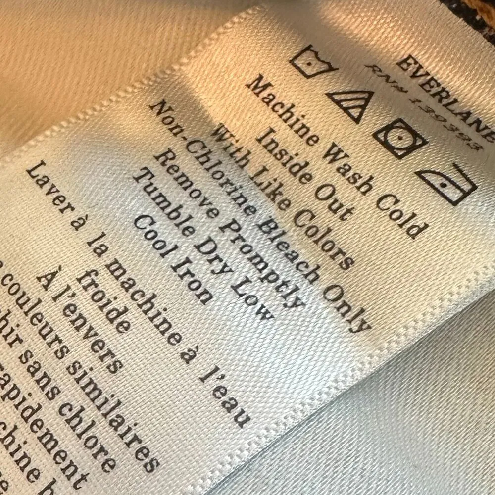 Everlane The Curvy Cheeky Jeans Dark Wash Straight Leg Organic Cotton Size 29S - Image 10