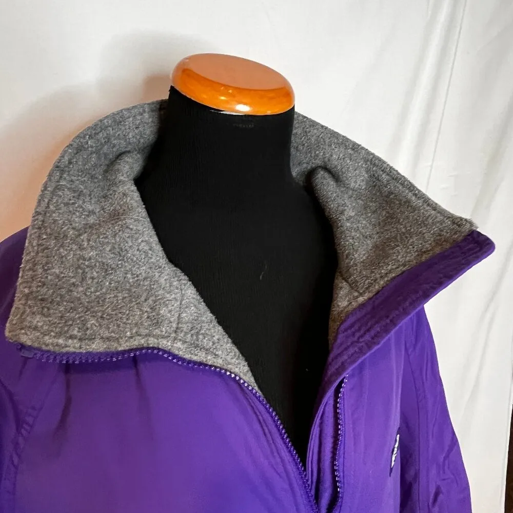 Lands End Jacket Womens SZ XL Purple J 90s The Squall Y2K VTG Warm outerwear - Image 6