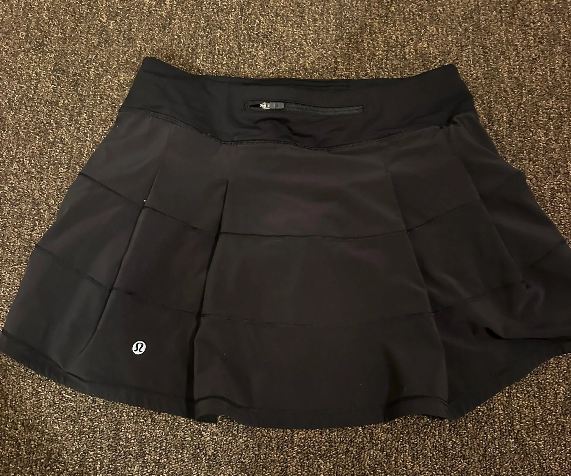 Black Lulu Athletic Skirt - Image 2