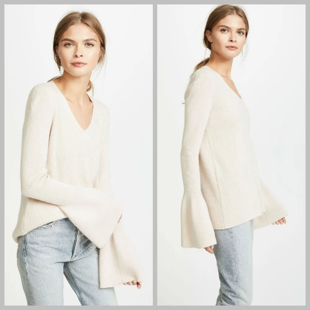 💕REBECCA MINKOFF💕 100% Cashmere Stevie Sweater - Image 3