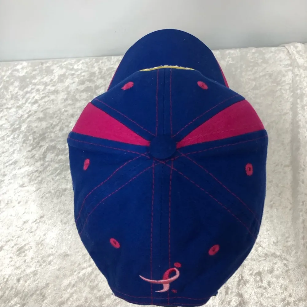 NAPA racing women’s cap Susan G. Komen hat blue & pink - Image 8