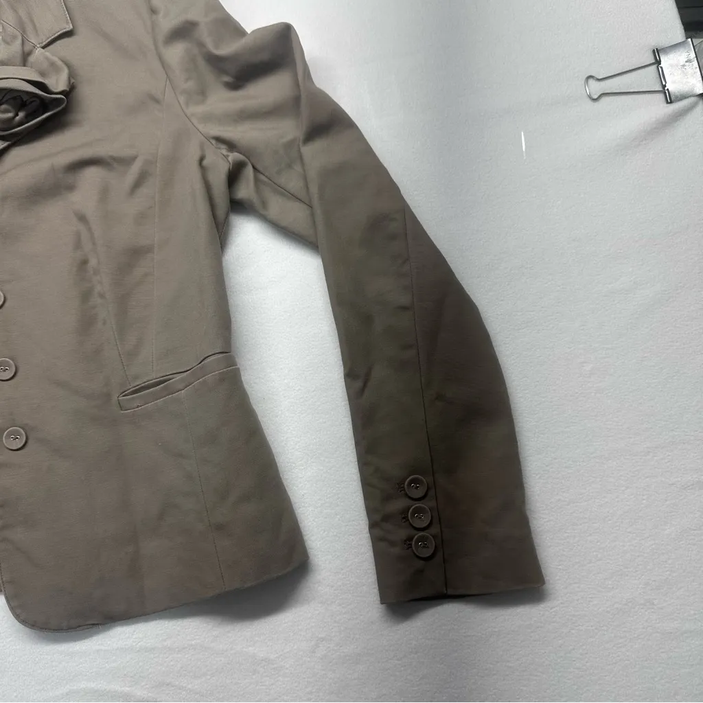 Kenar Brown Blazer Tailored Suit Jacket - Image 2