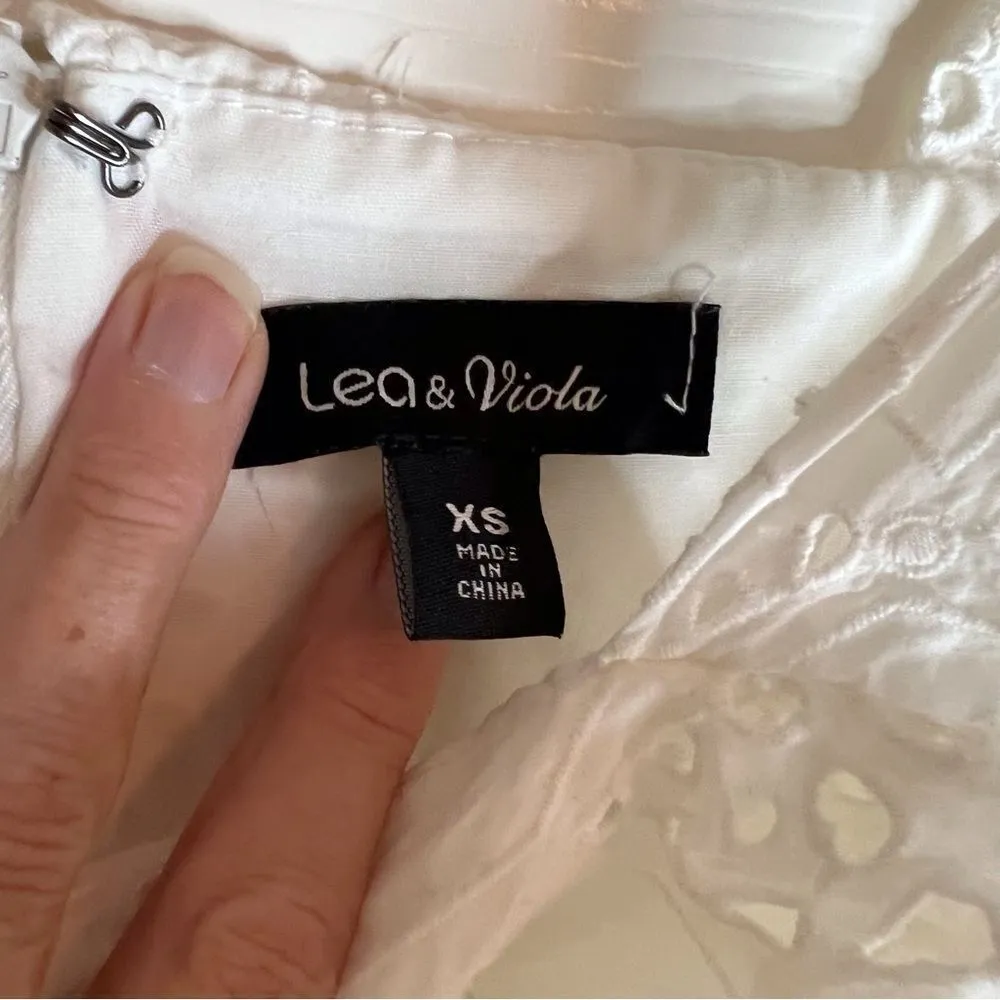 Anthropologie Lea‎ and Viola Lace Top, Size XS. Brand New Condition.  No Flaws. - Image 3