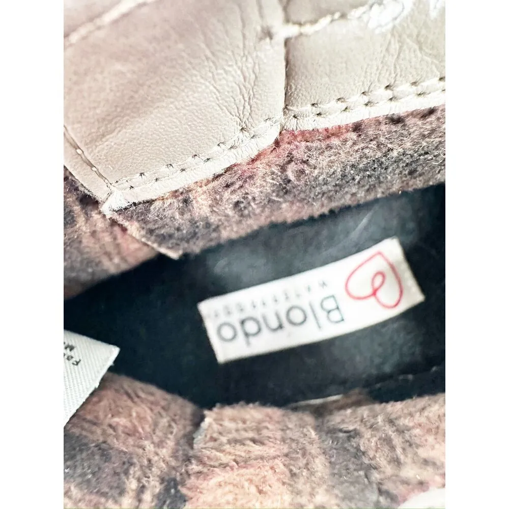 Blondo Ingrid Waterproof Suede Ankle Bootie in Mushroom Size 8.5M - Image 5