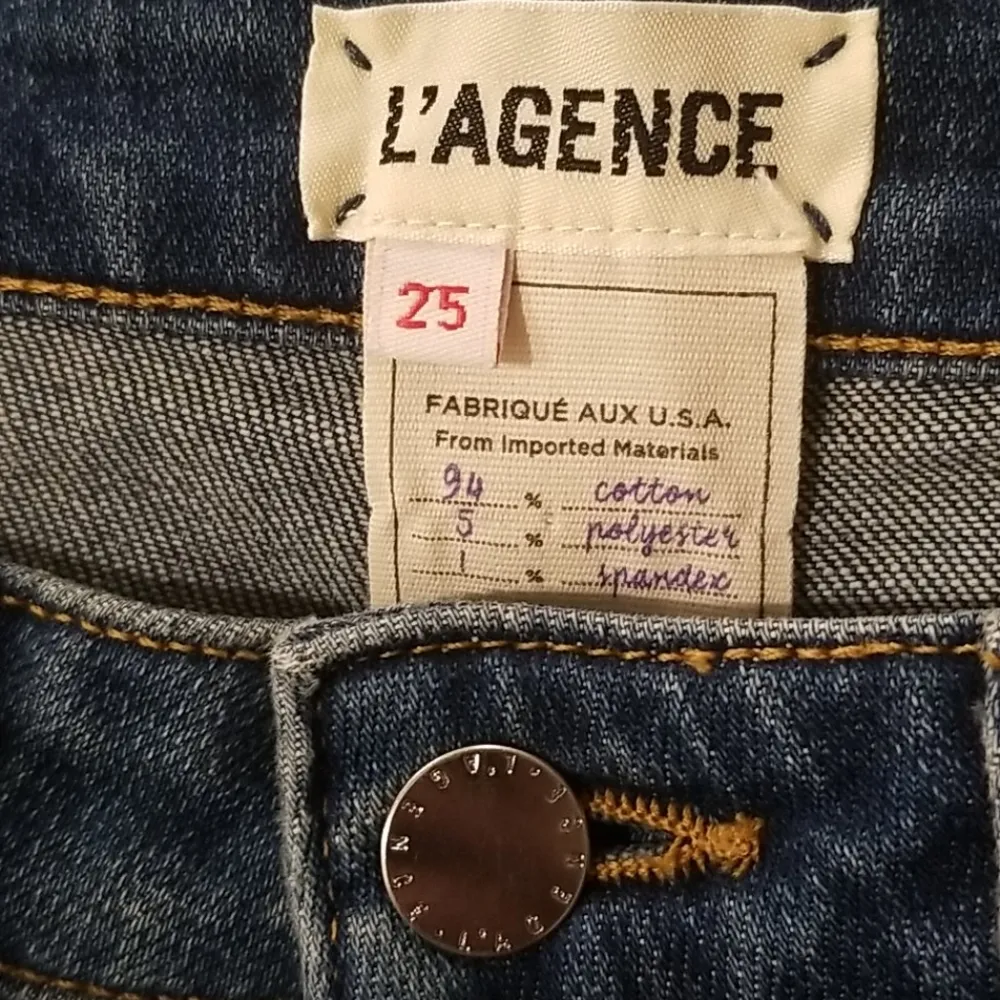 💕L'AGENCE💕 Solana High-Rise Flare Side Stripe Jeans 25 - Image 15