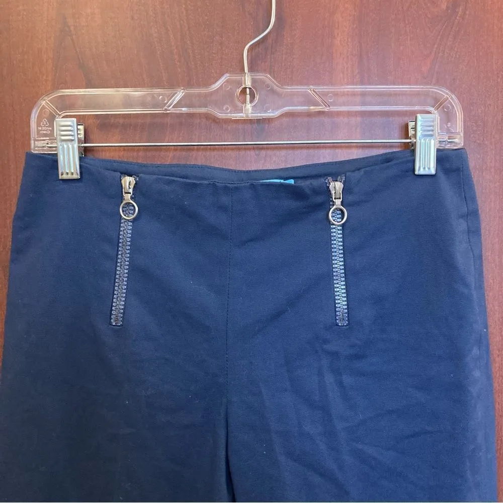 J MCLAUGHLIN Navy Cotton Pants Size 2 - Image 3