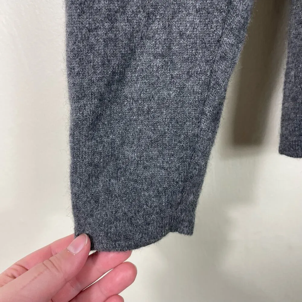 Charter Club Dark Gray Long Sleeve Turtleneck Plush Knit 2 Ply Cashmere Sweater - Image 4