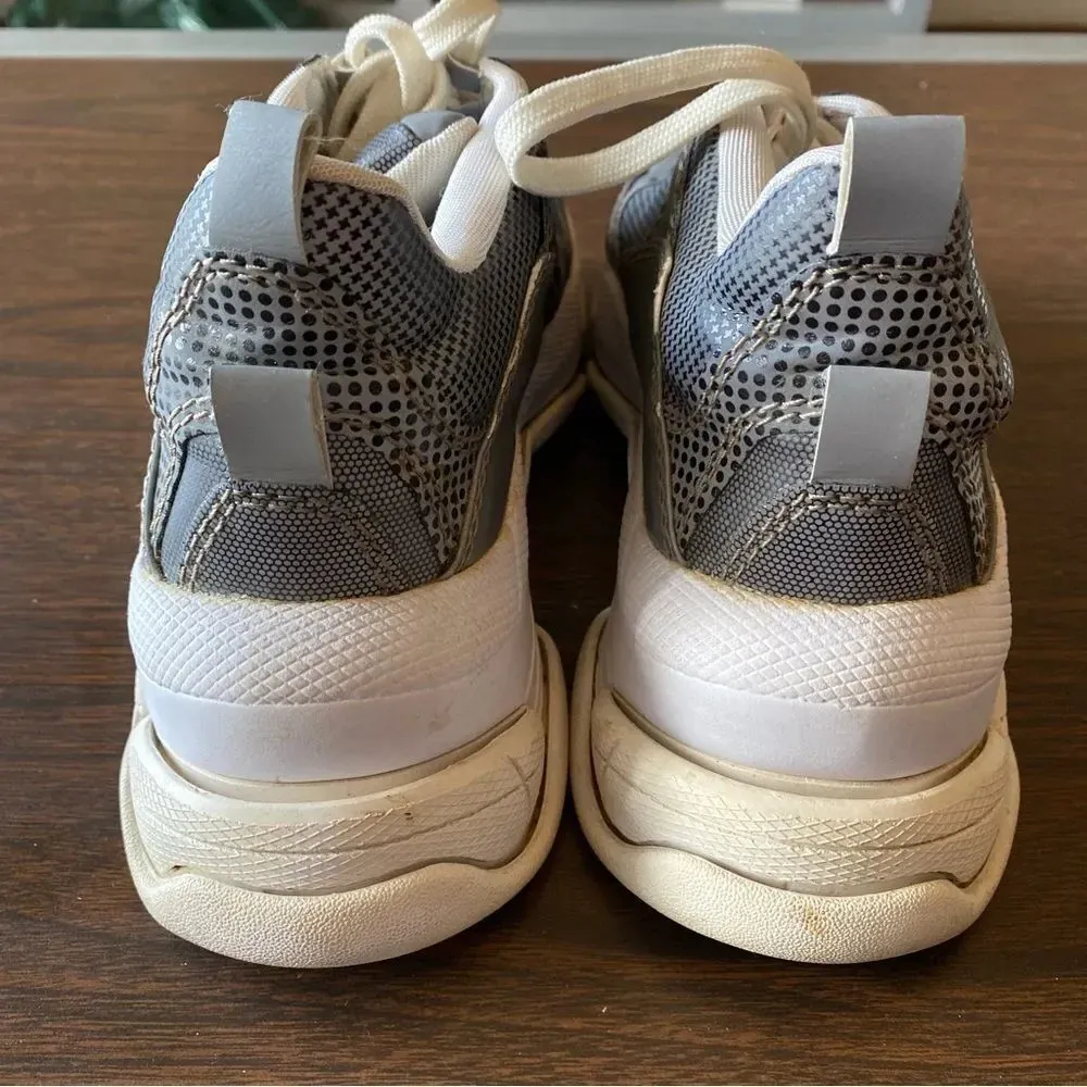 JEFFREY CAMPBELL Lo-Fi Mom Mod Sneaker Grey Reflective Free People Gray Size 7.5 - Image 7