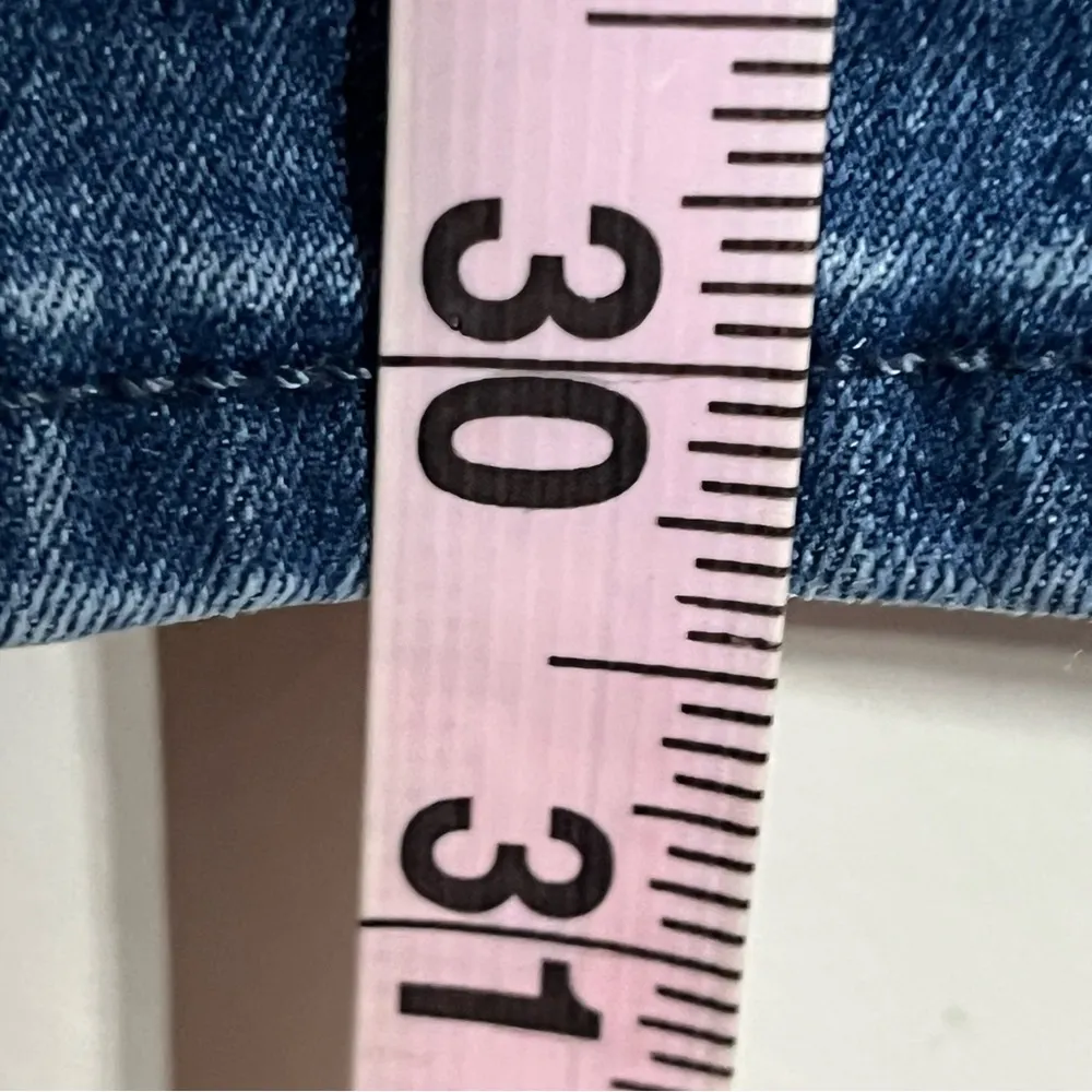 NYDJ Jeans Bailey Relaxed‎ Straight Leg High Rise Lift Tuck Technology Size 8 - Image 5