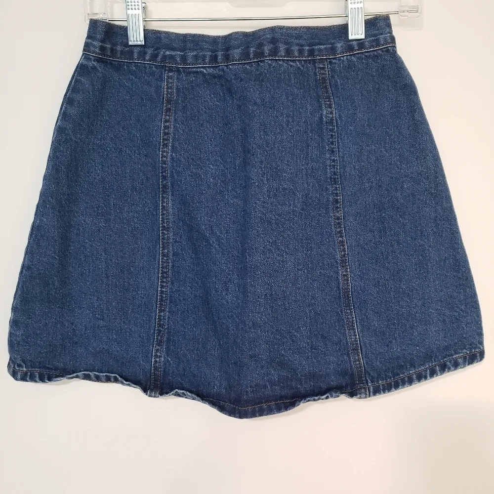 BDG  Snap Button Denim Skirt - Image 4