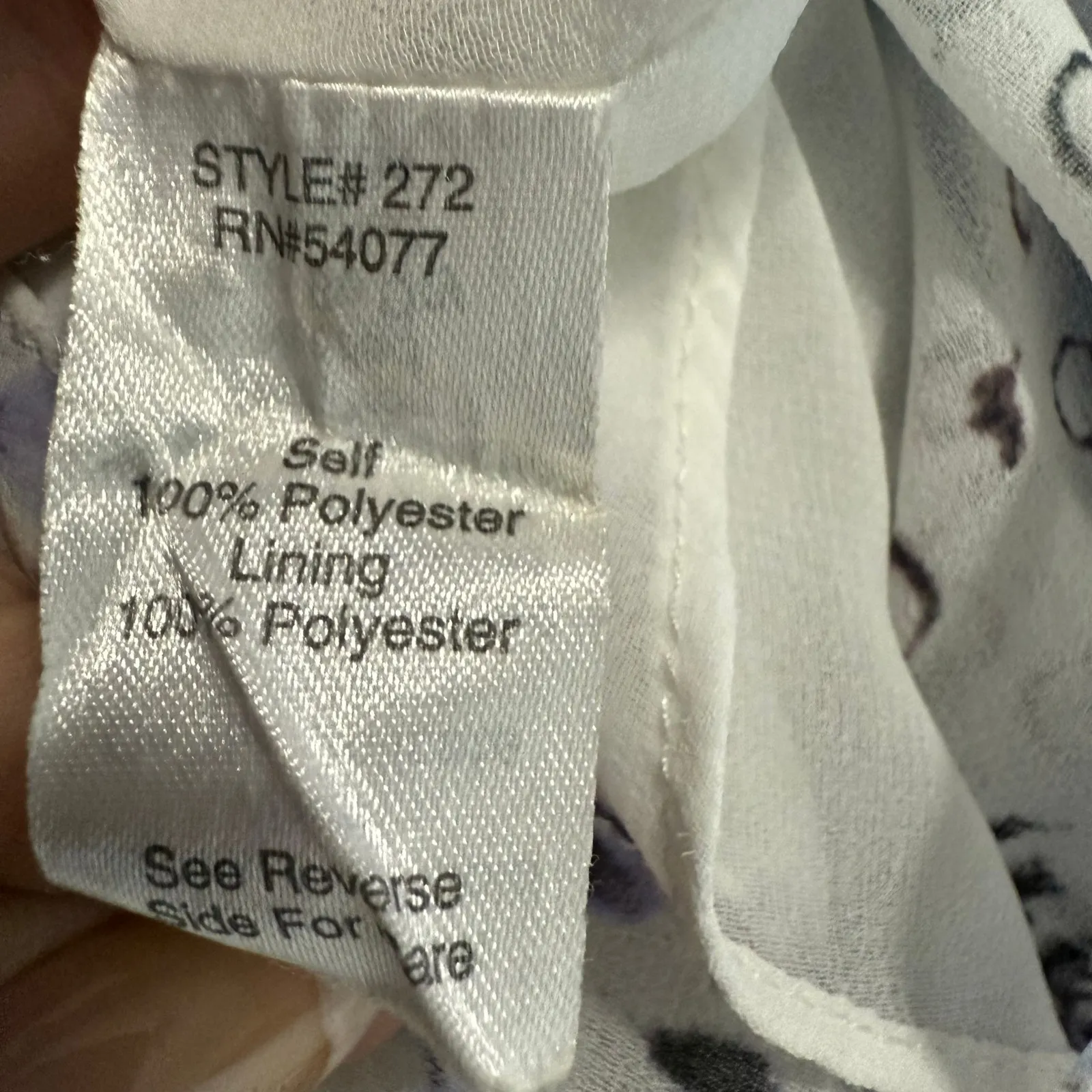 Cabi Style 272 On the Clock Tiered Print Cami‎ Size Medium - Image 9