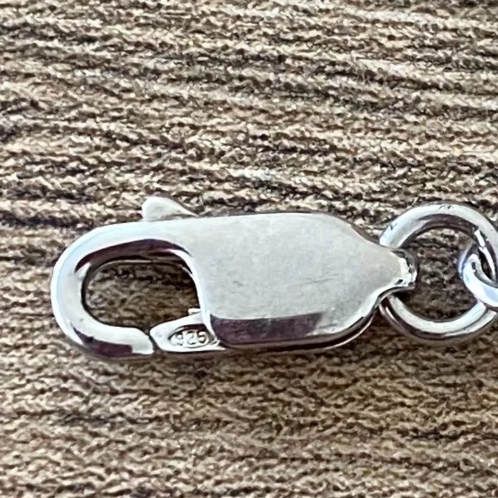 Garnet Mother of Pearl Moonstone Sterling Silver Necklace - Image 3