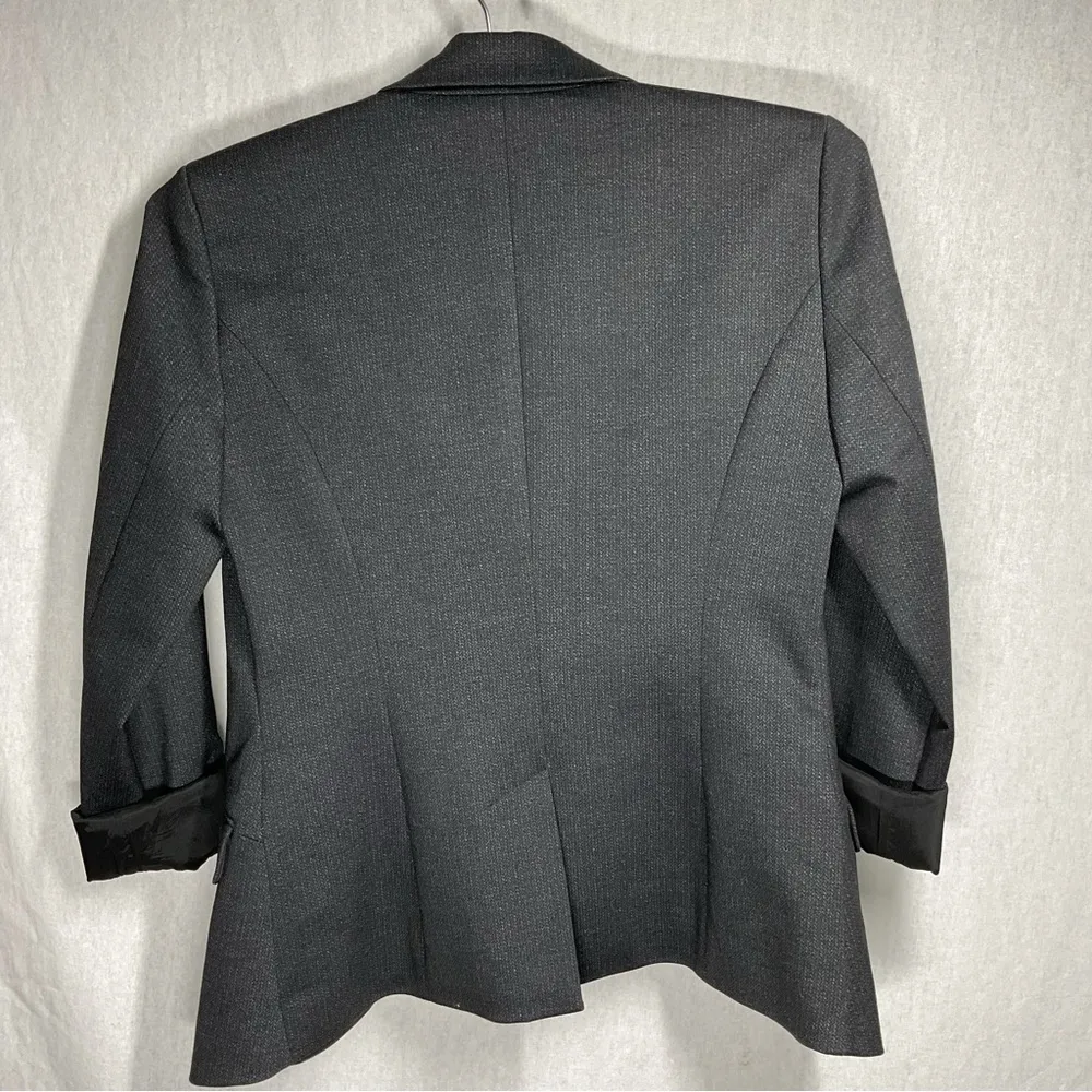RW&CO. Dark Gray Work Blazer in Small - Image 4