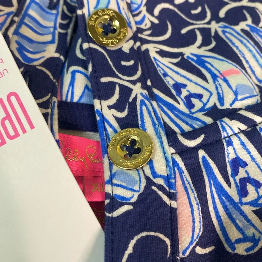 LILLY PULITZER sails & stripes captain pullover top size XL new with tags - Image 9