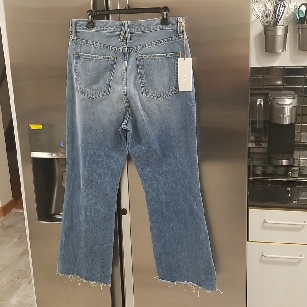 💕SLVRLAKE💕 Frankie High Waist Raw Hem 100% Cotton Jeans ~ Better Days 31 NWT - Image 13