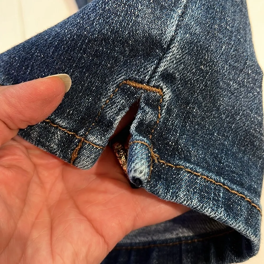 Lauren Ralph Lauren petite women’s size 6 Capri jeans Blue - Image 6