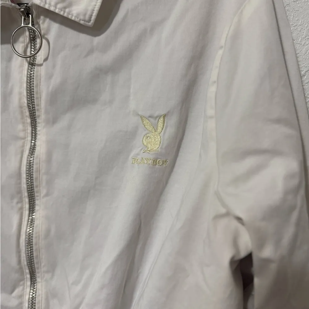 Playboy by Pacsun Collard Zip-Up Sweater - Image 3