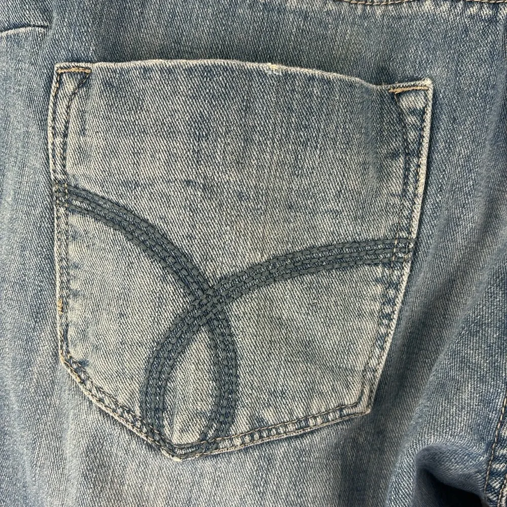 Calvin Klein One Slouchy Slim Denim Jeans Size 10/30 Cotton Casual - Image 8