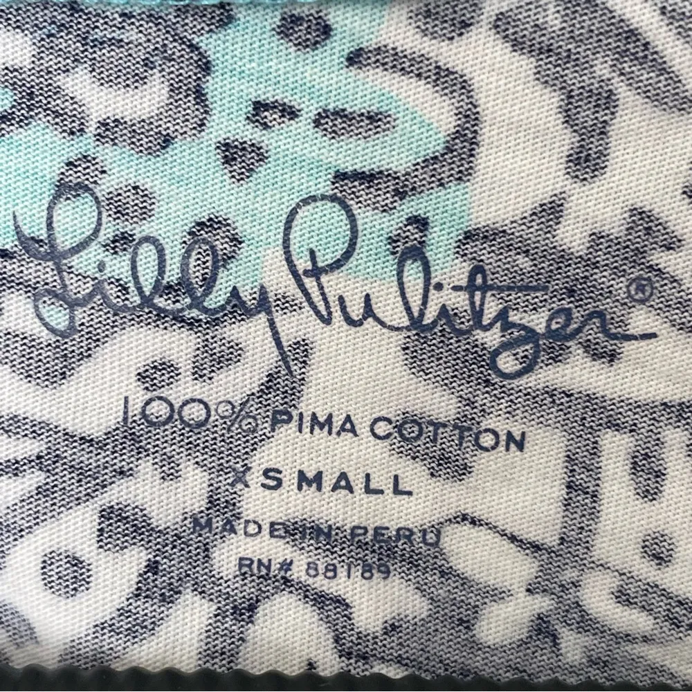 Lilly Pulitzer Juliet Hippy Hippy Shake Dress “Shorely Blue” Aqua Size XS - Image 3