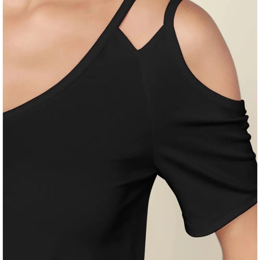 Cold shoulder jumpsuit Black Size M - Image 6