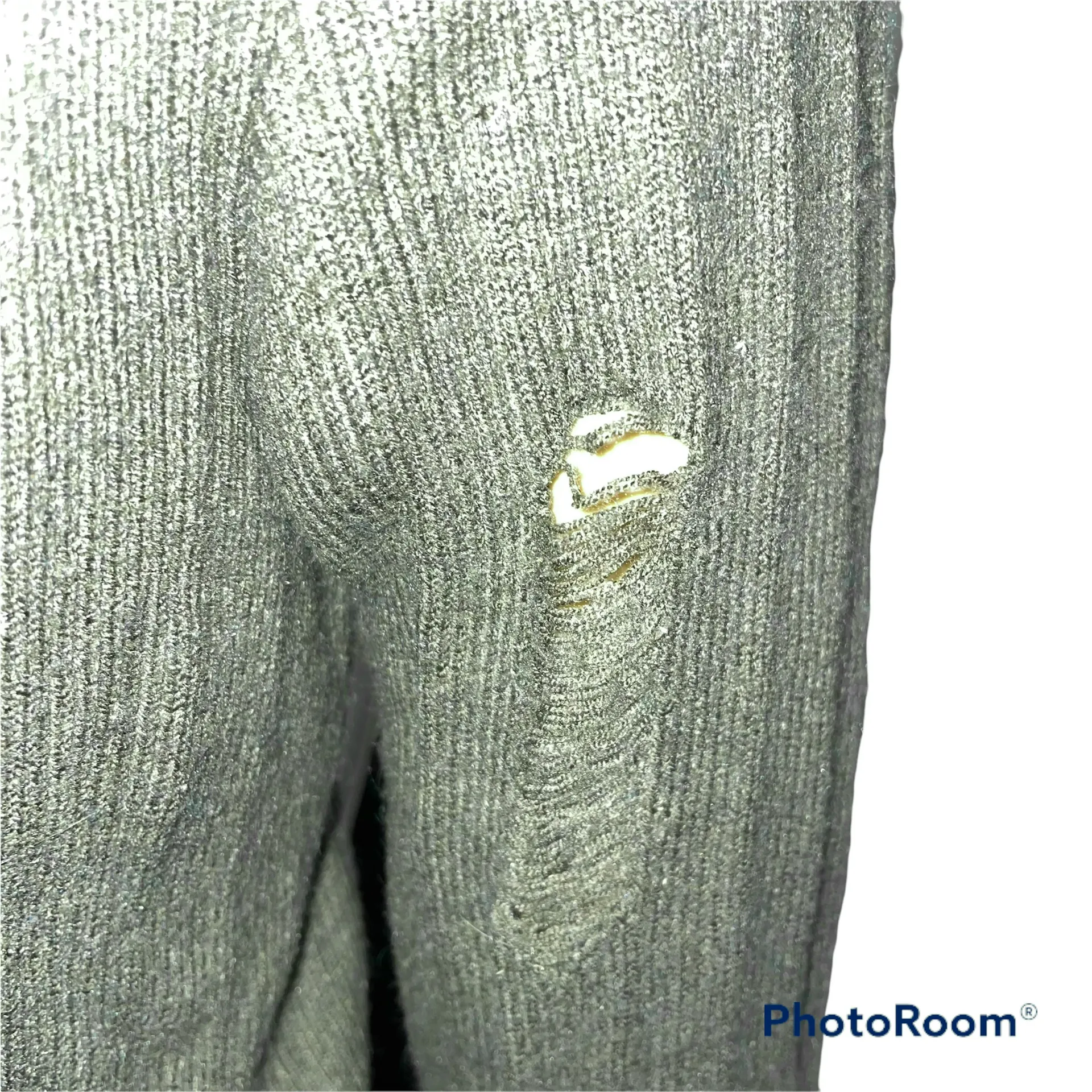 Lace Up Destroyed Cropped Sweater - Image 7