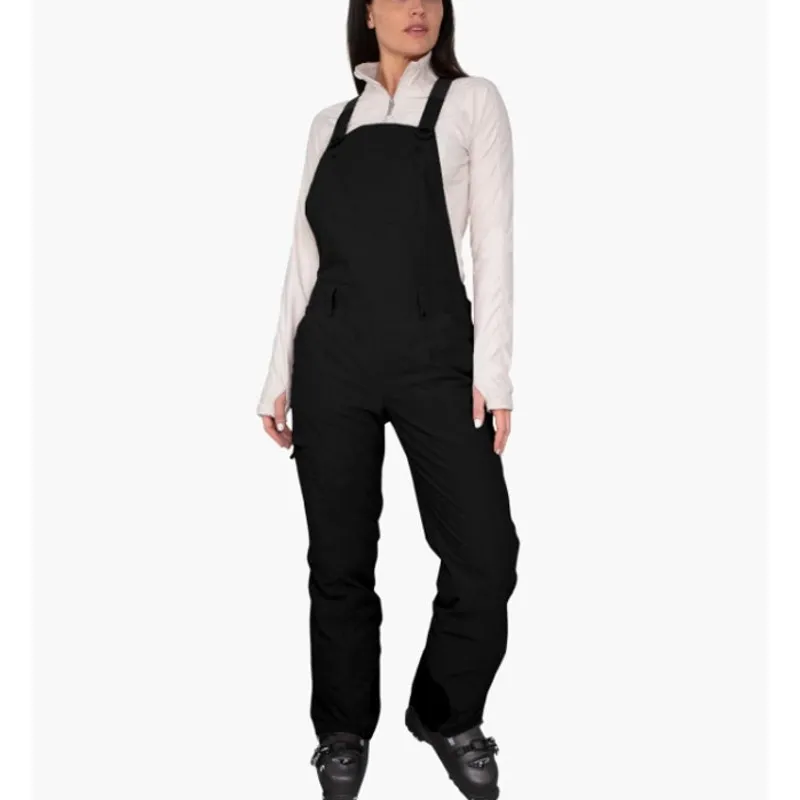 Obermeyer Women's Malta Bib Overalls Size 2 NWOT Adjustable Suspenders Comfy - Image 2