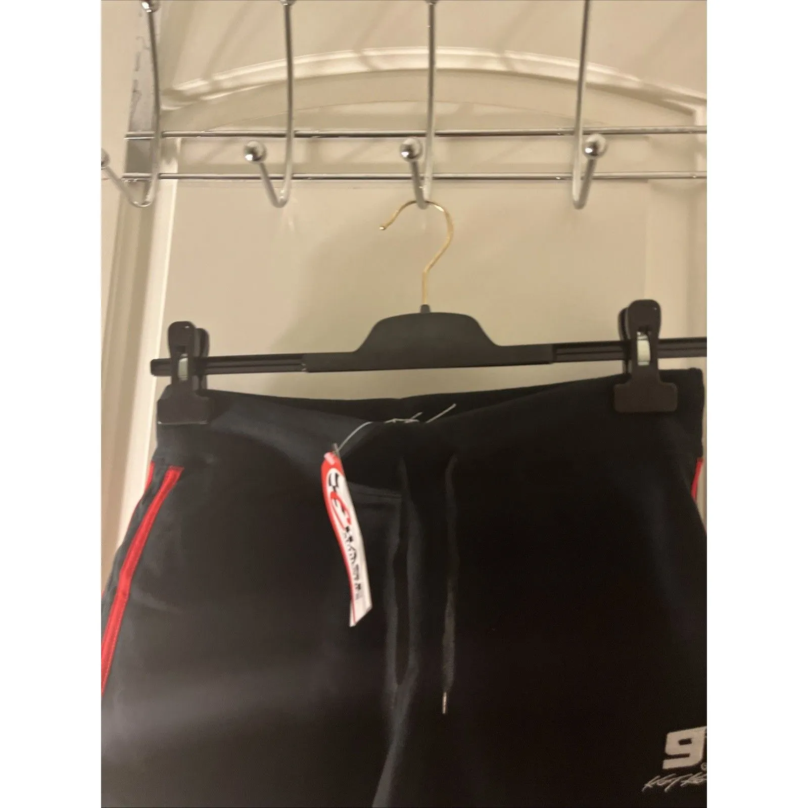 Vintage Bill Elliot #9 CHASE Authentics NASCAR Shorts Black Red Womens Juniors M Size M - Image 3