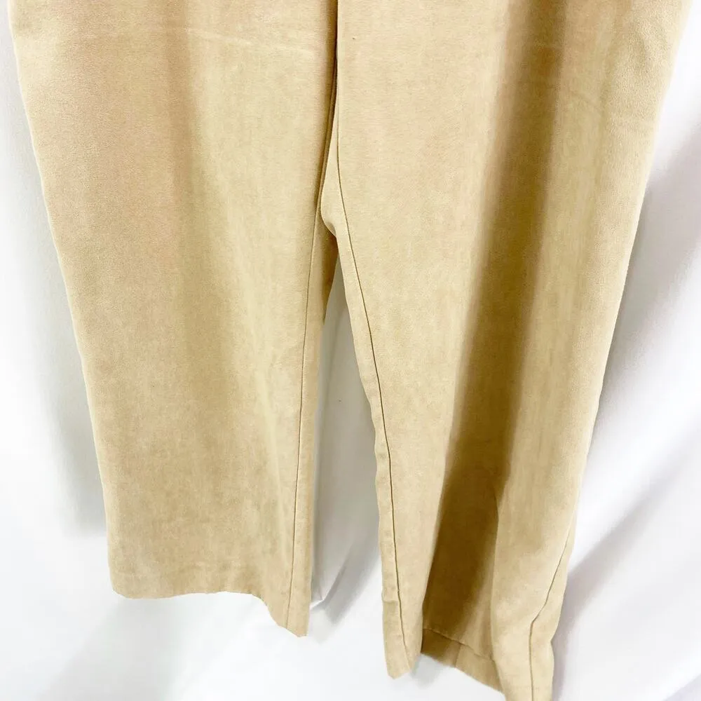 ALFRED DUNNER Tan Gartered Trouser Size 12 - Image 3