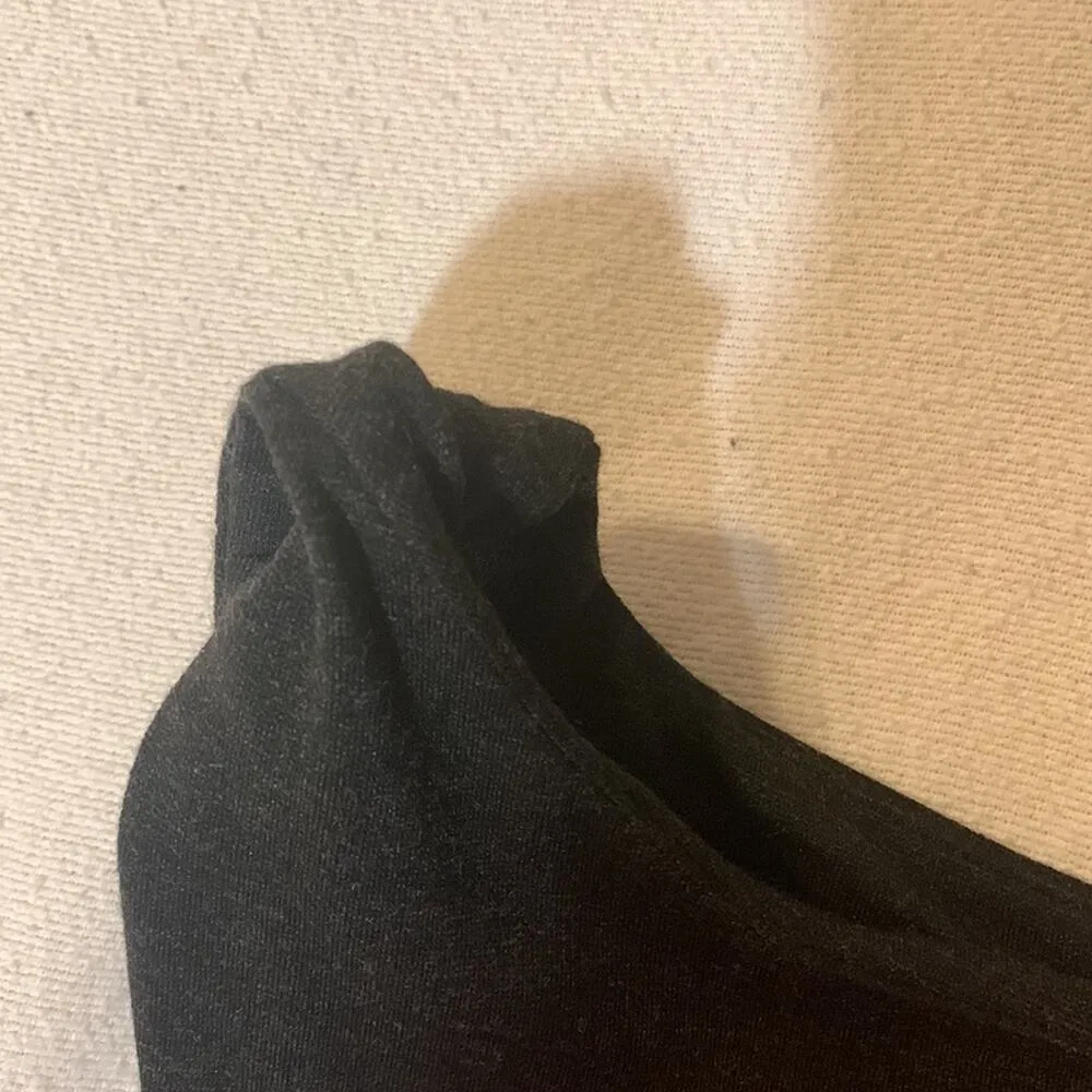 MM Lafleur womens 10 medium gray knee length dress business casual twist shoulde - Image 8